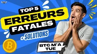 Miniature : 😱 BITCOIN : 5 erreurs qui te font PERDRE de l’argent (+ les solutions !!)