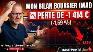 Miniature : MON BILAN EN MAI DE MES COMPTES BOURSES et 1000 € de dividendes sur un mois