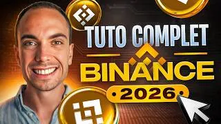Miniature : TUTO BINANCE 2026 : Comment investir en crypto monnaie avec Binance (Guide 100% débutant)