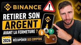 Miniature : Comment retirer son argent de Binance avant la fermeture ? (TUTO)
