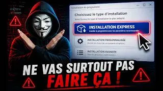Miniature : ⚠️ TOP 5 des ERREURS lors de l’installation de logiciels — C’est comme ça qu’on vous ESPIONNE !