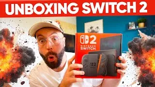 Miniature : Unboxing complet de la Switch 2  ! Mon premier contact avec la console 🤯