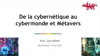 Miniature : De la cybernétique au cybermonde et métavers – Ioan Roxin