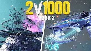 Miniature : COMMENT UN DUO A 20.000H RAID ET DEFEND FACE A 200 TEAM DE 4 SUR LE #1 SERVEUR ARK
