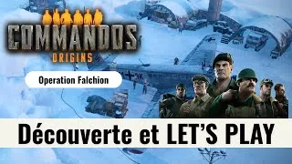 Miniature : Commandos Origins : Découverte et let's play : Opération FALCHION