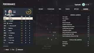 Miniature : EFA Stats vs XI D'OR