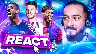 Miniature : ⚽L'IMMIGRE PARISIEN REAGIT AUX MATCHS ALLERS   I  QUARTS DE LIGUE DES CHAMPIONS !🔥🔥