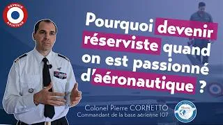 Miniature : 🛫 Pourquoi devenir réserviste quand on est passionné d'#aéronautique ❓ - BA107