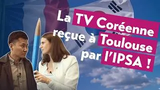 Miniature : Pourquoi la télévision sud-coréenne a choisi l’ #IPSA Toulouse ? 🚀