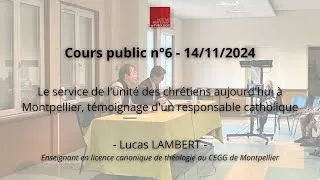 Miniature : Cours public n°6 - Lucas LAMBERT