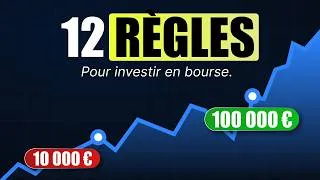 Miniature : 12 Règles pour Investir en Bourse en 2026