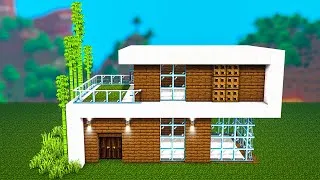 Miniature : TUTO MAISON MODERNE FACILE À FAIRE | Minecraft