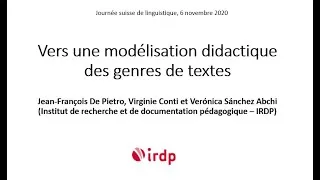 Miniature : Vers une modélisation didactique des genres de textes