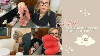 Miniature : Je trie et organise ✨mon stash de laine avec vous ! 🧶