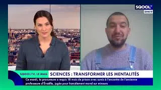 Miniature : Passage dans «Le Mag - Comment briser les clichés en sciences et en mathématiques ?​​​​​» - SQOOL TV