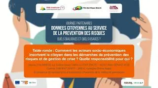 Miniature : Acteurs socio-économiques et citoyens dans les démarches de prévention des risques
