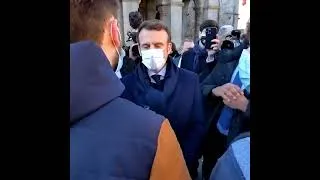 Miniature : Un jeune rappelle à Macron qu’il a fermé 17900 lits d’hôpitaux et détruit le système hospitalier