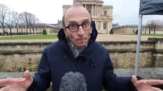Miniature : Fabrice Di Vizio réagit lors de la manifestation contre le pass vaccinnal