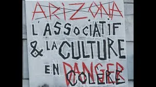 Miniature : Grèves contre l'Arizona : Le secteur de la culture se mobilise au Mont des Arts