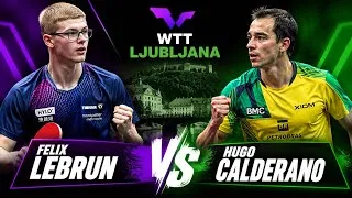 Miniature : Amazing ‼️🔥FELIX LEBRUN VS HUGO CALDERANO | WTT Ljubljana 2024