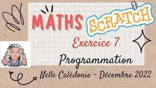 Miniature : BREVET CORRIGÉ MATHS 2022 sujet de Nouvelle Calédonie - exercice 7 #brevet #2023 #maths #3ème #3eme