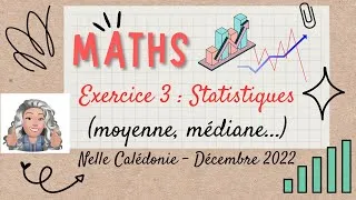 Miniature : BREVET CORRIGÉ MATHS 2022 sujet de Nouvelle Calédonie - exercice 3 #brevet #2023 #maths #3ème #3eme