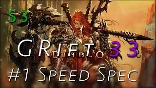 Miniature : Speed build Barbare : Whirlwind avec sets Wastes + IK en GRift 33 - D3 2.2 Saison 3 | Gameplay [FR]