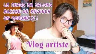 Miniature : Quelques mois chaotiques en salons ! - être artiste indépendante -