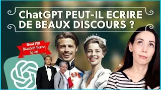 Miniature : ChatGPT pour écrire un discours : idée de génie ou idée pourrie ? - LE TEST 💍#chatgpt
