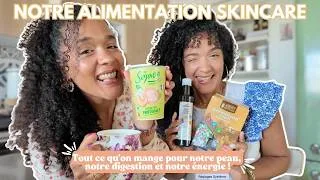 Miniature : 🍠 Ce qu'on mange AU QUOTIDIEN : la routine qui a TRANSFORMÉ notre peau & notre digestion 🌸💦