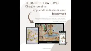Miniature : Dessiner une fontaine provençale avec Isasamuse