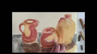 Miniature : Les Potiches au pastels par Isasamuse