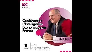 Miniature : Conférence d'Alain Juillet à l'ISC Paris Alumni : Géopolitique et Intelligence Économique
