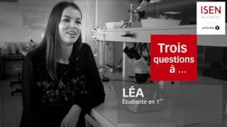 Miniature : Léa présente le BIOST : Cycle "Biologie, Sciences et Technologies" de l'ISEN