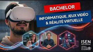 Miniature : Bachelor Informatique, jeux vidéo & réalité virtuelle