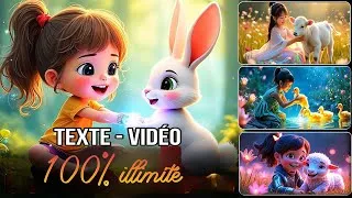 Miniature : Créer des Vidéos Illimitées avec une App Gratuite en 2025 !