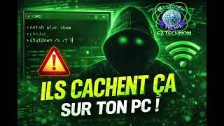 Miniature : 10 Commandes CMD Puissantes que tu DOIS connaître (WiFi, disque, sécurité)