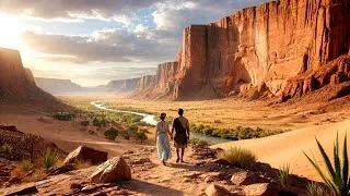 Miniature : LE PREMIER JOUR D'ADAM et son épouse Ève sur la terre  #histoire 