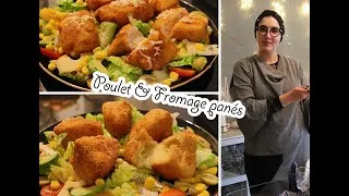 Miniature : ✨🌙 شهيوات سهلة وسريعة لمرافقة السلطة  ✨🌙  Poulet & Fromage panés ✨🌙