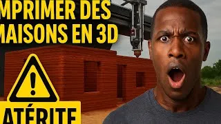 Miniature : Ils impriment des maisons en 3D avec de la latérite ! Révolution en Afrique ?