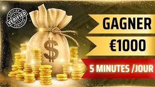 Miniature : ⚡ GAGNER 1000€/mois sur 5euros en seulement 5 MINUTES par jour (méthode rapide 2025)