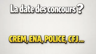 Miniature : La date des concours. Qu’as-tu préparé ? 