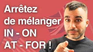 Miniature : IN, ON, AT, TO, FOR - Maîtrisez enfin ces mots indispensables... sans vous tromper !