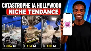 Miniature : 🔥 804MILLIONS de vues ! La nouvelle niche virale des catastrophes IA miniatures hollywoodiennes !