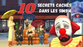 Miniature : 10 SECRETS CACHÉS dans le jeu de base des Sims 4 ! 😱🎮