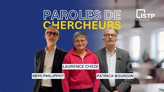 Miniature : PAROLES DE CHERCHEURS - regards croisées de Patrick BOURGIN, Laurence CHEZE et Rémi PHILIPPOT
