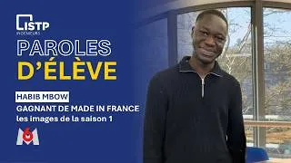 Miniature : PAROLES D'ÉLÈVE GÉNIE INDUSTRIEL - Habib Mbow  Gagnant de Made in France et apprenti ingénieur VICAT