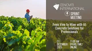 Miniature : OENOVITI International-Sprint Meeting:«From vine to wine with AI:..