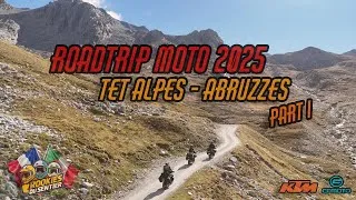 Miniature : Roadtrip 2025 1/4 TET-Alpes-Abruzzes 4250km