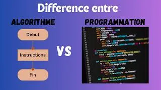 Miniature : 👉 🧠💻 Algorithme vs Programmation : La différence que tout débutant doit comprendre !